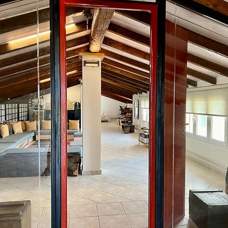 Apartamento Σοφιτα Ξυλο Μεταλο Γυαλι Alykes Potamou Exterior foto