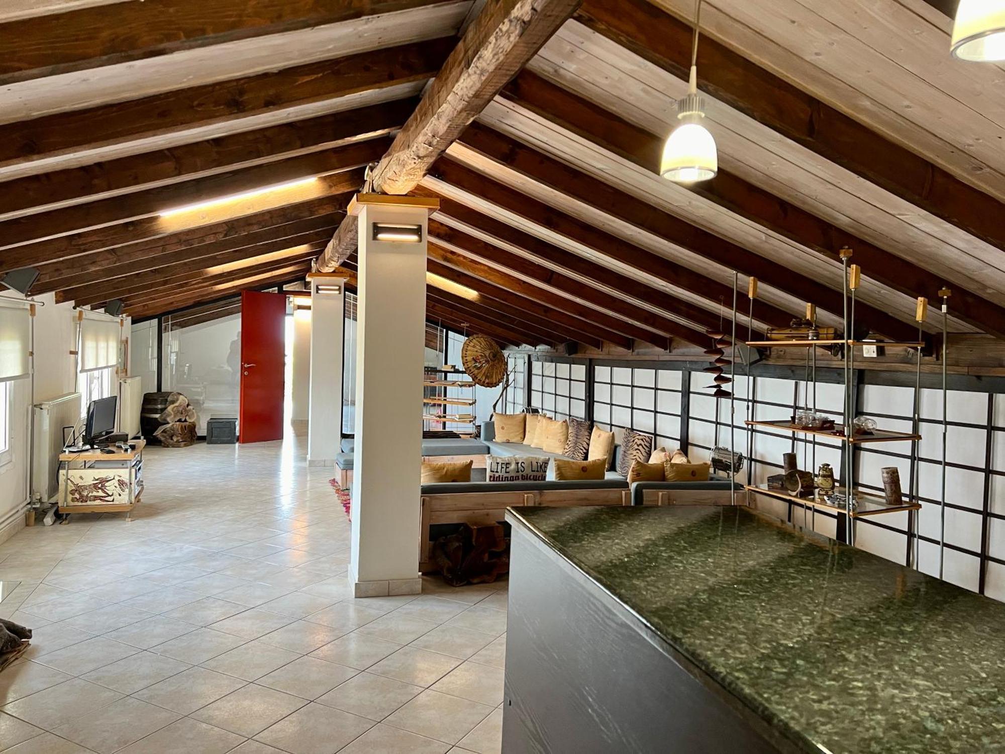 Apartamento Σοφιτα Ξυλο Μεταλο Γυαλι Alykes Potamou Exterior foto