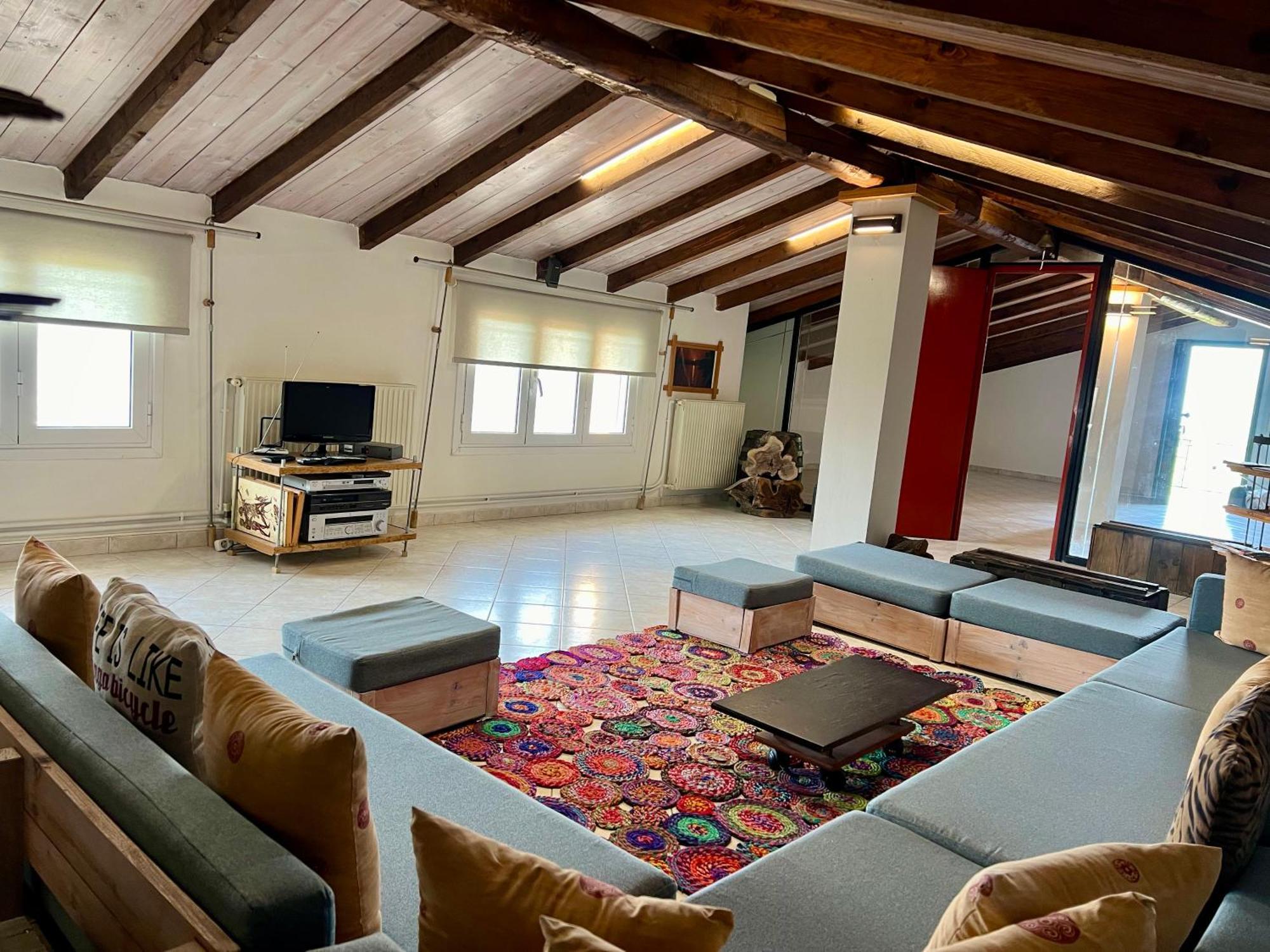 Apartamento Σοφιτα Ξυλο Μεταλο Γυαλι Alykes Potamou Exterior foto